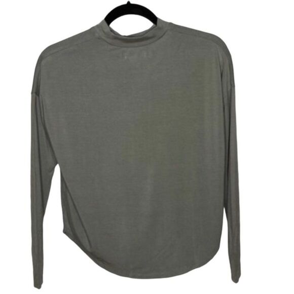 Madewell Green Mock Neck Shirt Size XXS Y - Picture 15 of 15